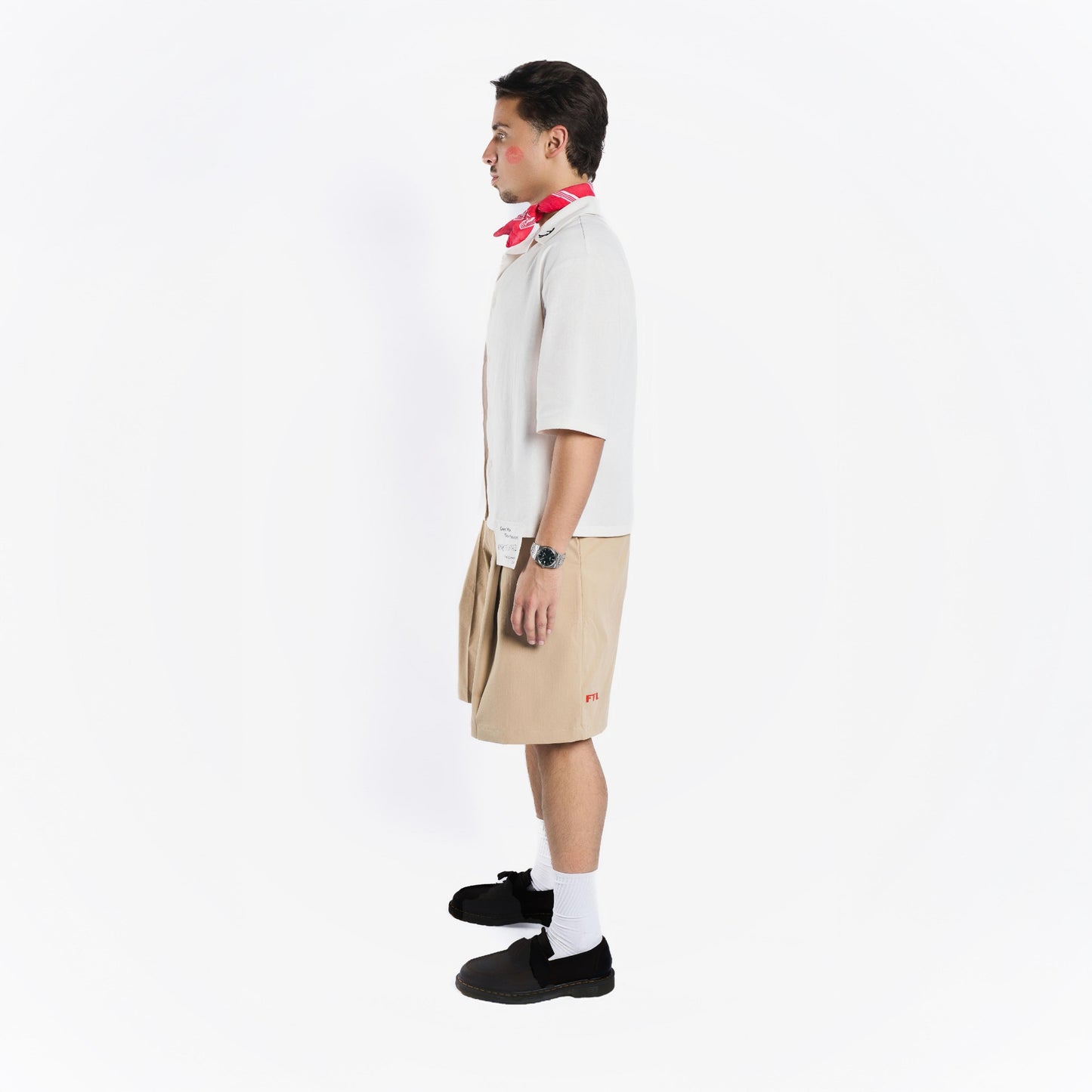Órale beige shorts