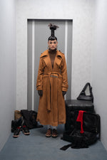 Load image into Gallery viewer, APOLLO SUEDE TRENCH
